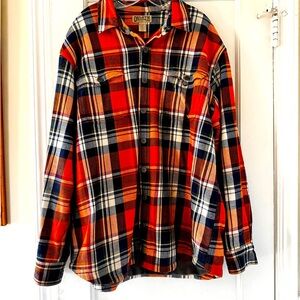 Duluth Trading Plaid Flannel Jacket